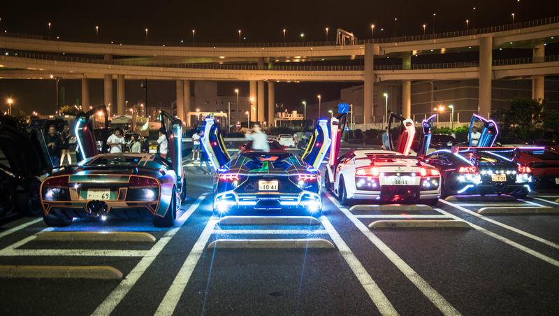 Illustration for article titled You Aren't Prepared For What You'll See At Japan's Craziest Parking Lot